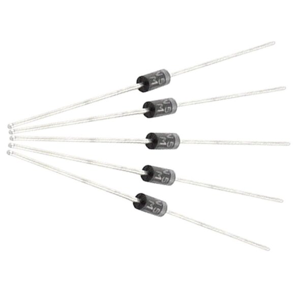 5 Pcs Onsemi 1N5817 Diode 1A 20V Schottky Rectifier New - Picture 1 of 2